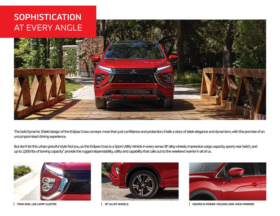 Mitsubishi catalogue in Trois-Rivières | Mitsubishi 2024 Eclipse Cross | 2023-11-06 - 2024-11-06