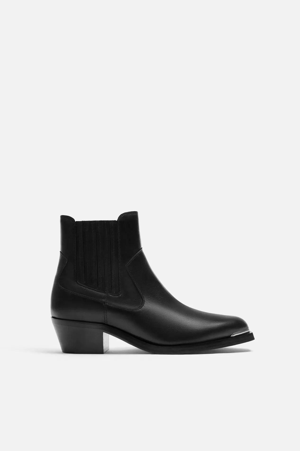 LEATHER COWBOY BOOTS offers at $379 in ZARA