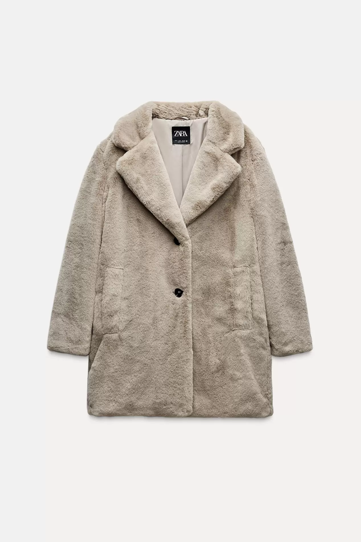 FAUX FUR COAT offers at $99.9 in ZARA