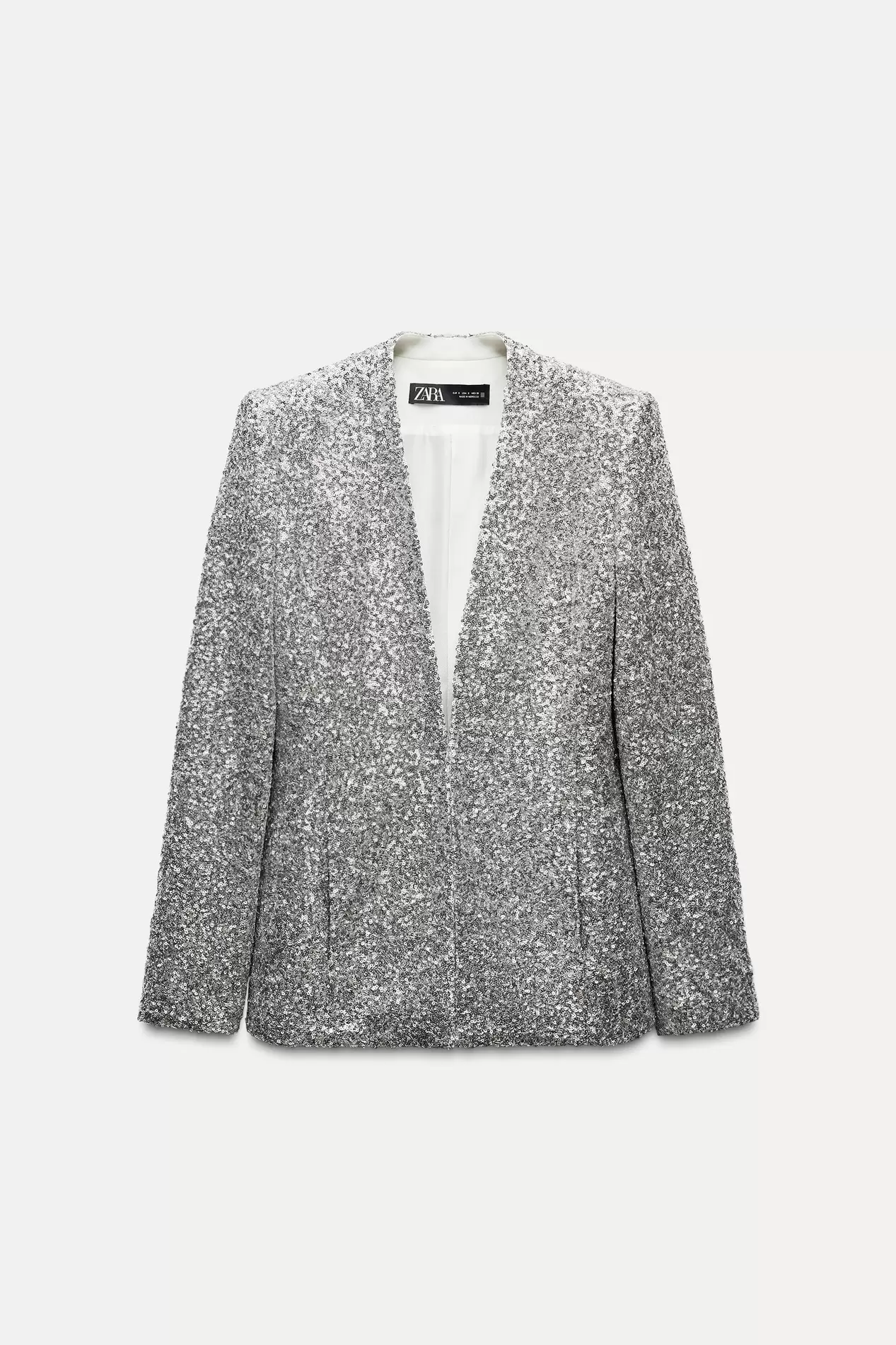 SEQUINED BLAZER offers at $129 in ZARA