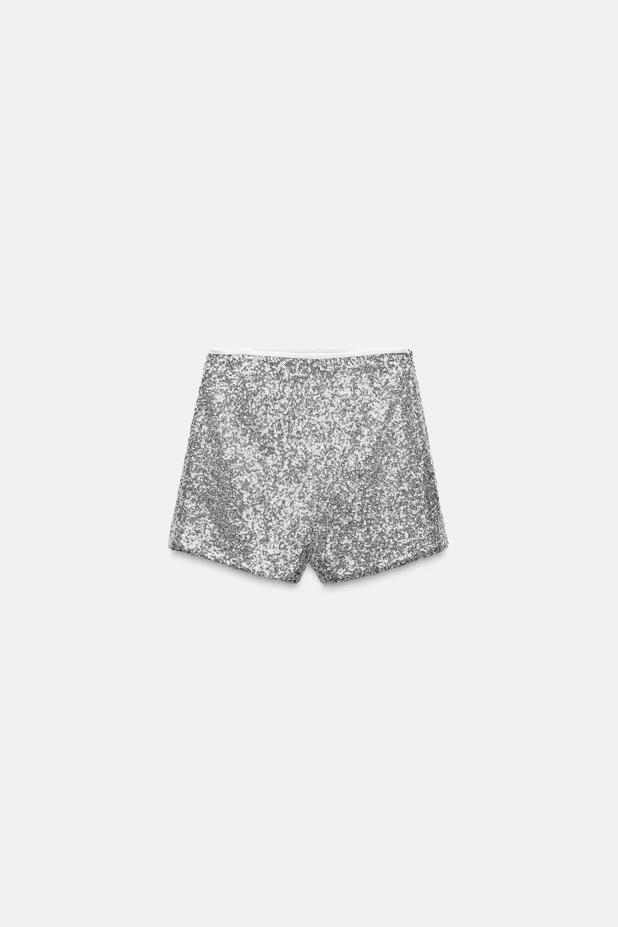 SEQUIN SHORTS offers at $65.9 in ZARA