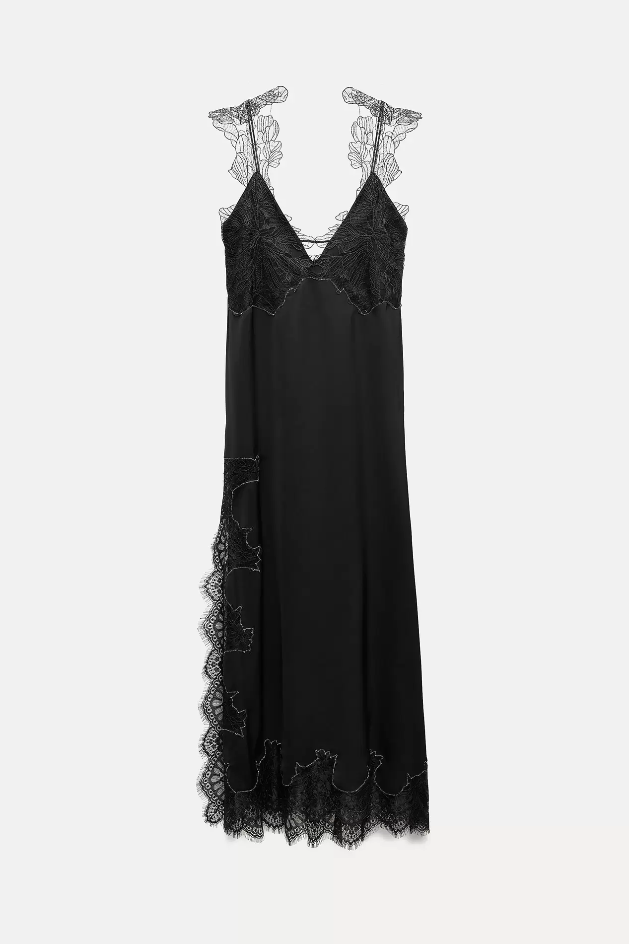 LACE LINGERIE STYLE DRESS ZW COLLECTION offers at $199 in ZARA