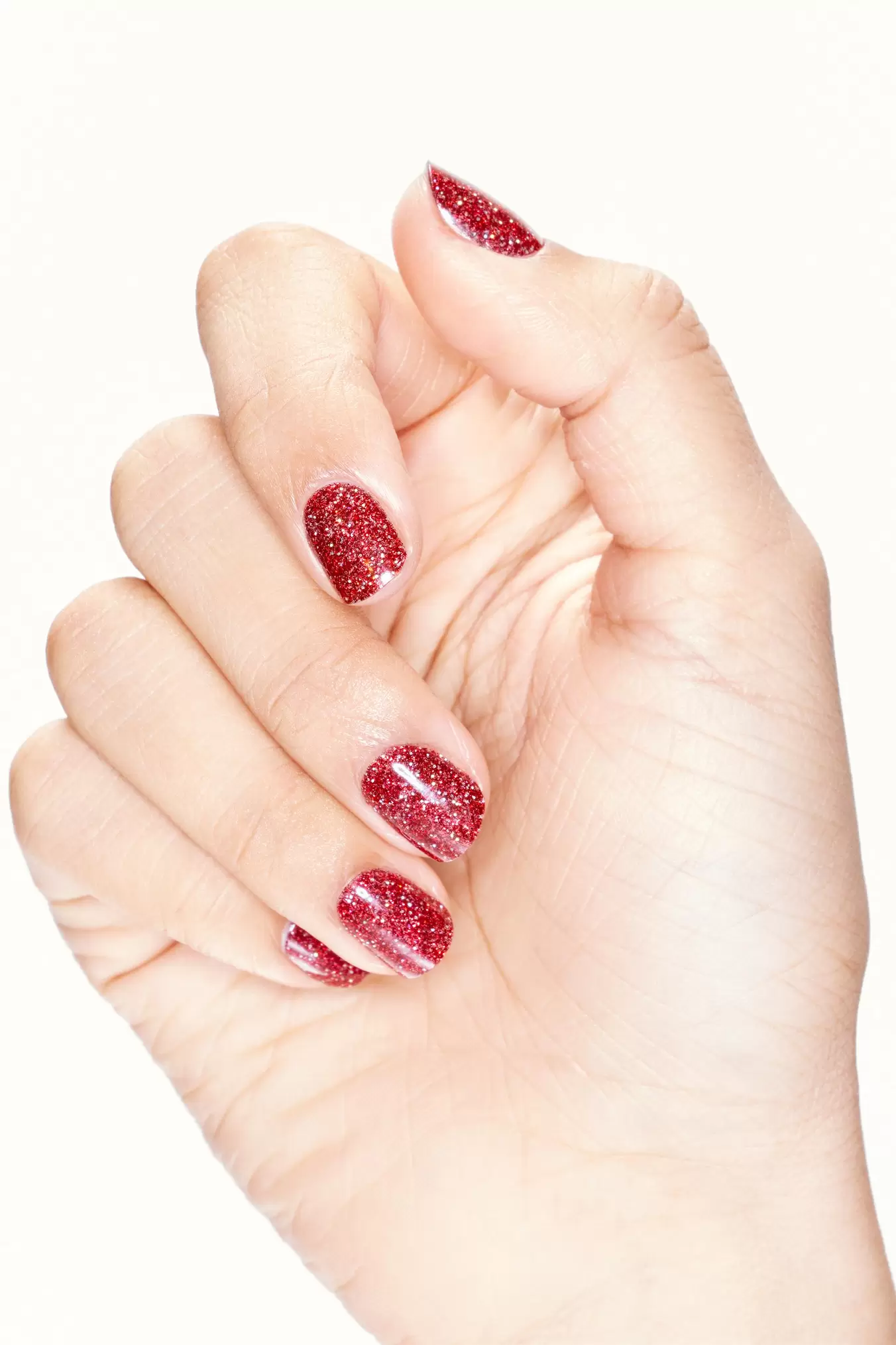 ZARA RED SPARKLE NAIL WRAPS - Gel Nails Effect offers at $27.9 in ZARA