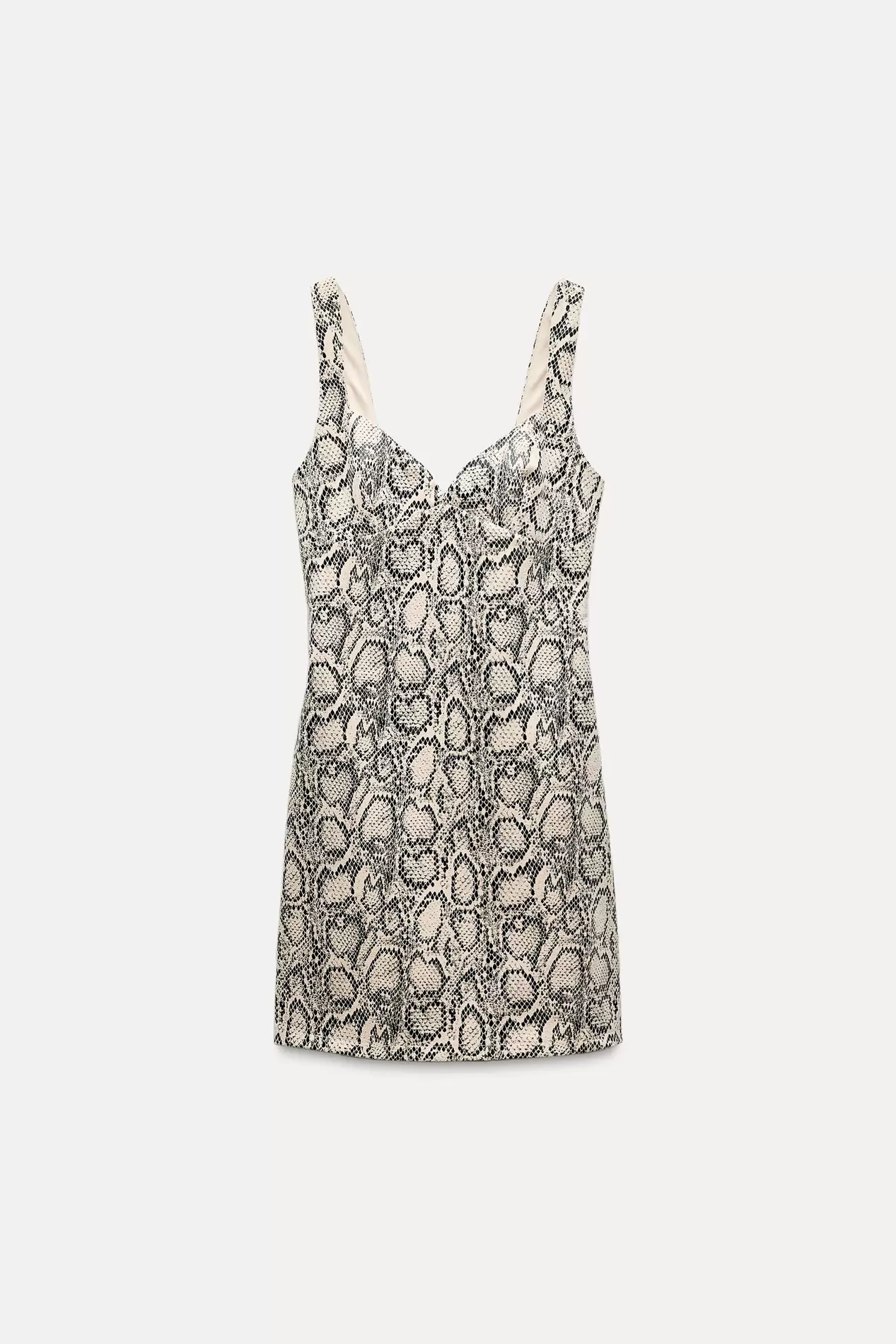 ANIMAL PRINT MINI DRESS offers at $19.77 in ZARA