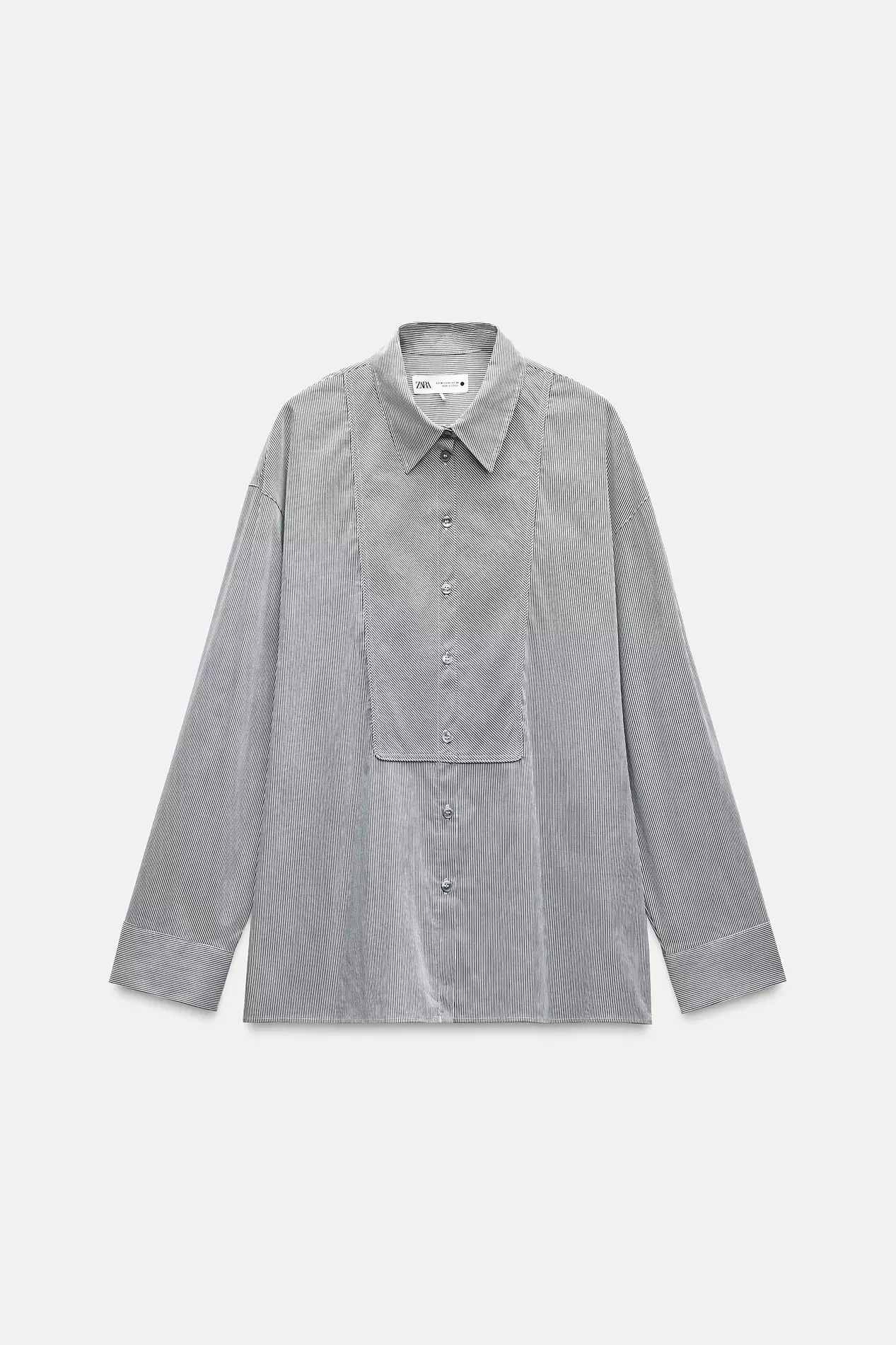 ZW COLLECTION STRIPED SHIRT offers at $13.98 in ZARA