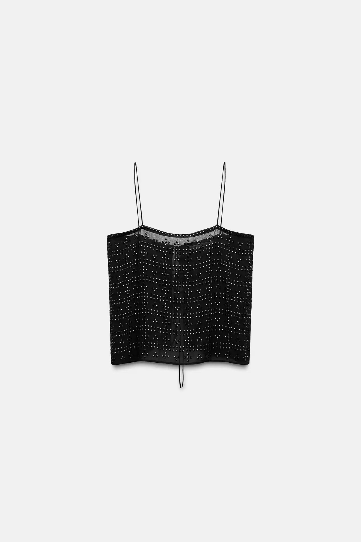 STUDDED TOP ZW COLLECTION offers at $13.18 in ZARA