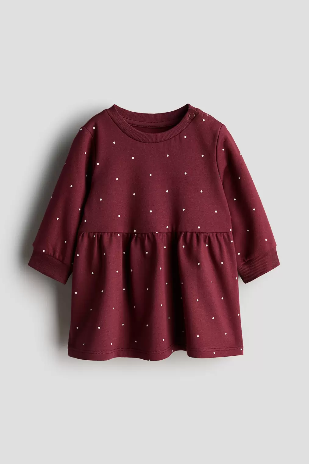 Cotton Sweatshirt Dress offers at $12.99 in H&M