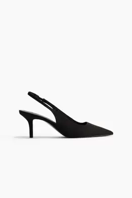 Pointed Slingback Pumps offers at $34.99 in H&M