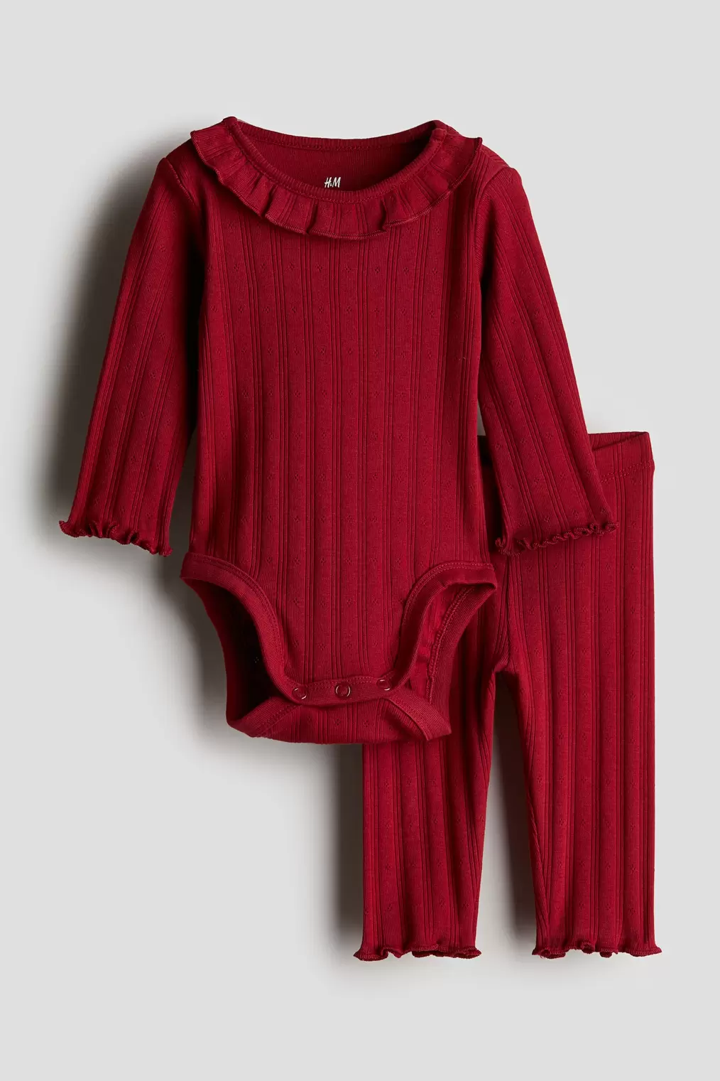 2-piece Cotton Jersey Set offers at $19.99 in H&M