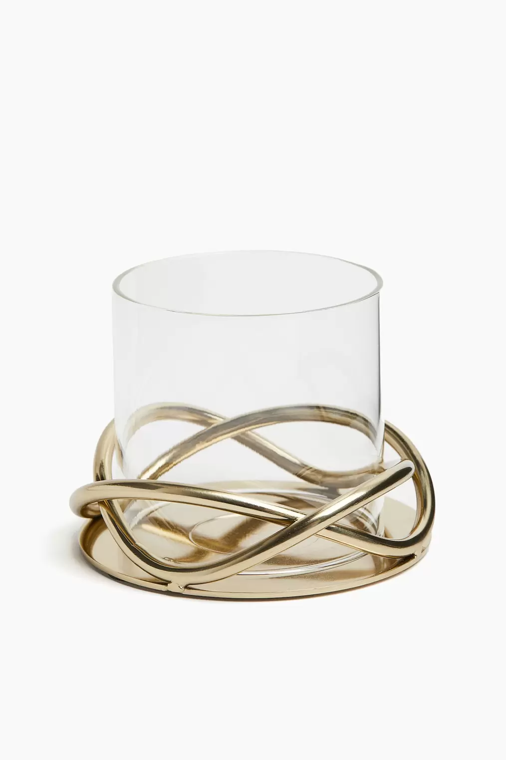 Metal and Glass Tea Light Holder offers at $24.99 in H&M