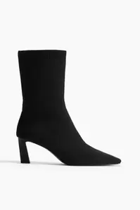 Calf-high Sock Boots offers at $64.99 in H&M