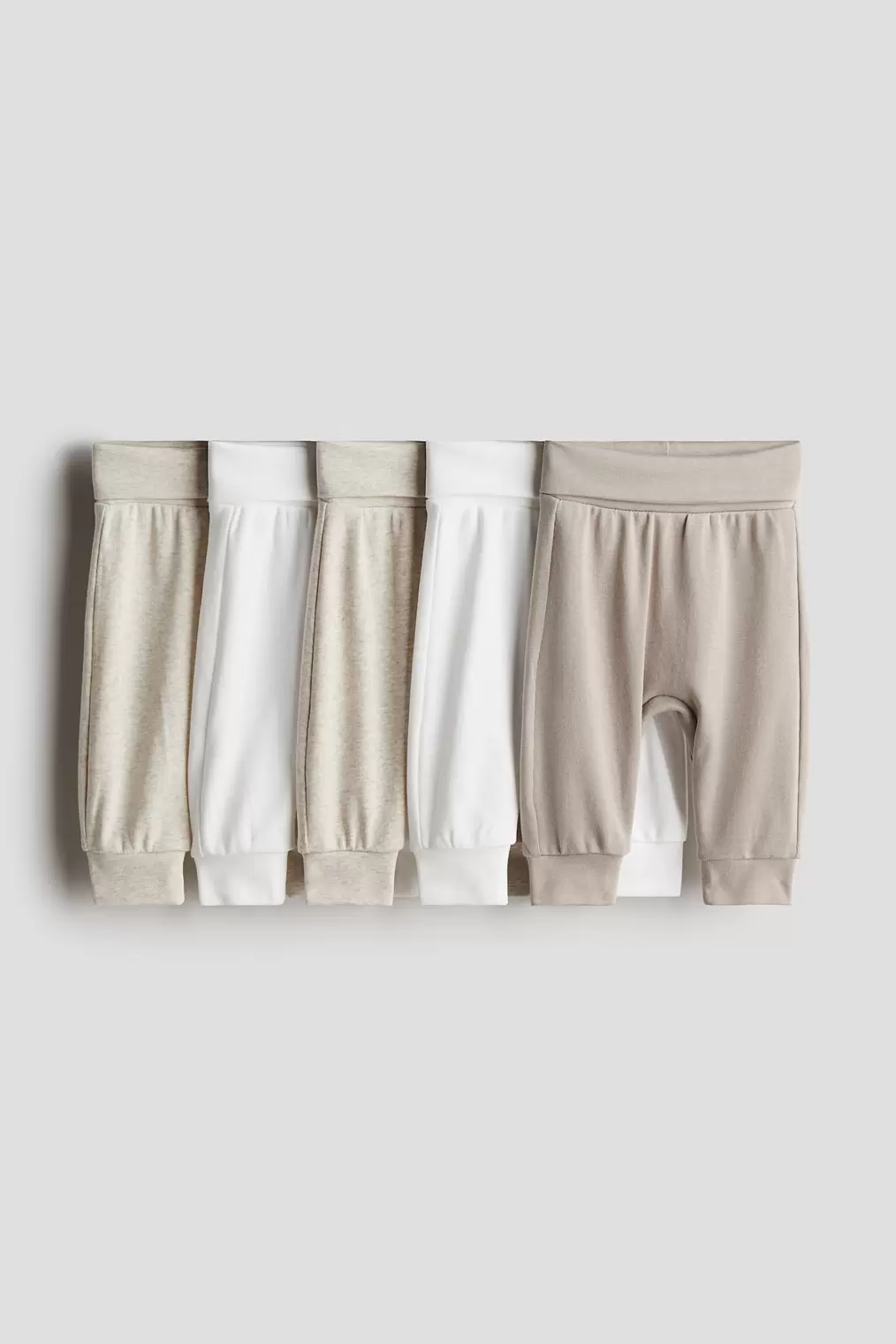 5-pack Foldover-Waist Pants offers at $29.99 in H&M