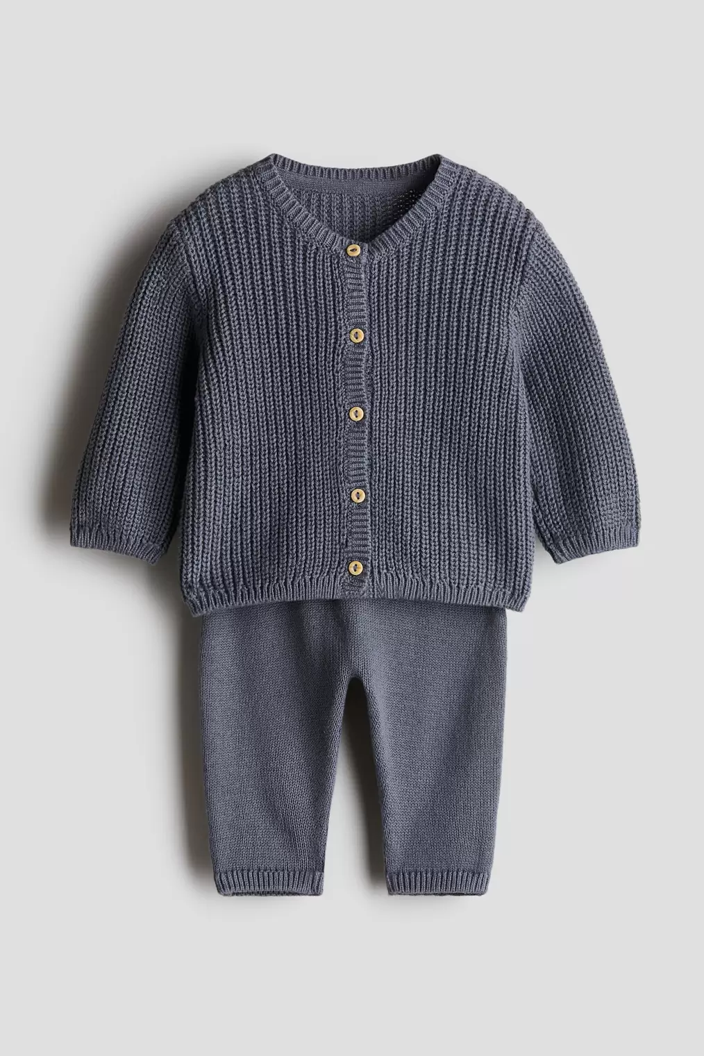 2-piece Cotton-Knit Set offers at $34.99 in H&M