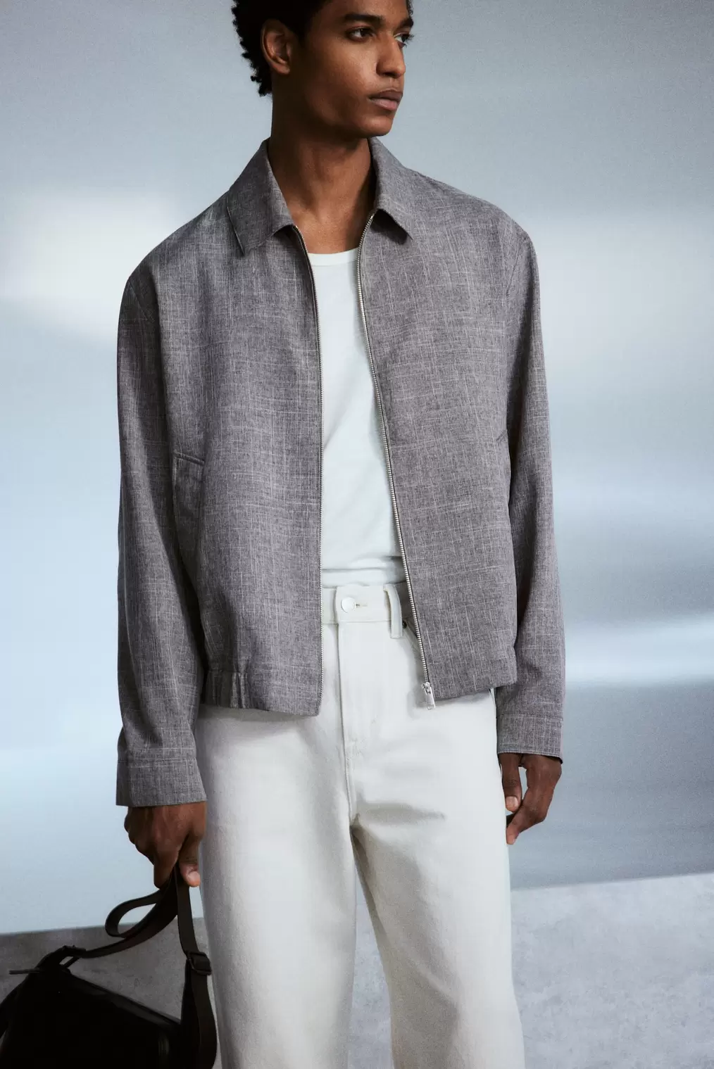 Regular Fit Twill Jacket offers at $59.99 in H&M