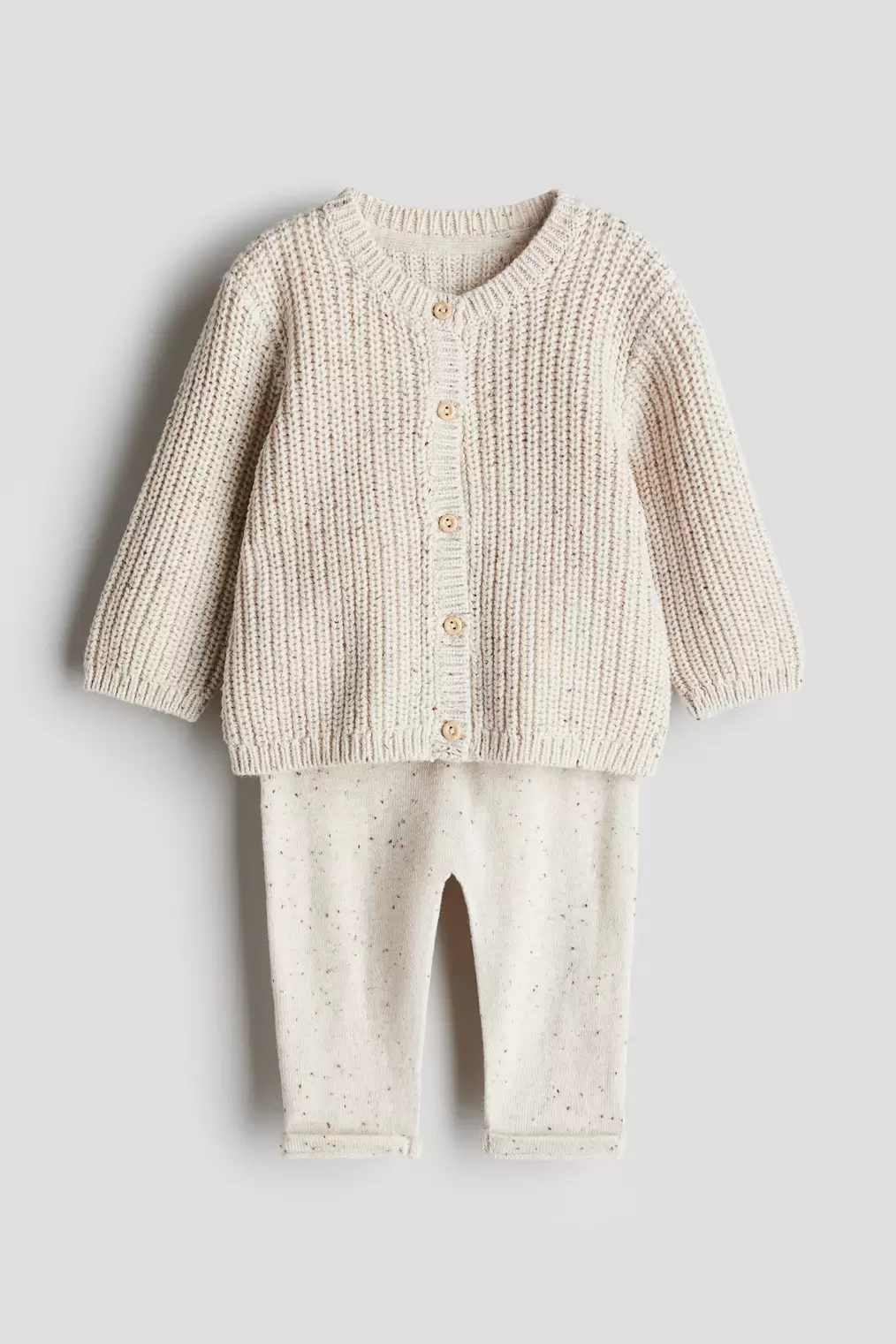 2-piece Cotton-Knit Set offers at $34.99 in H&M