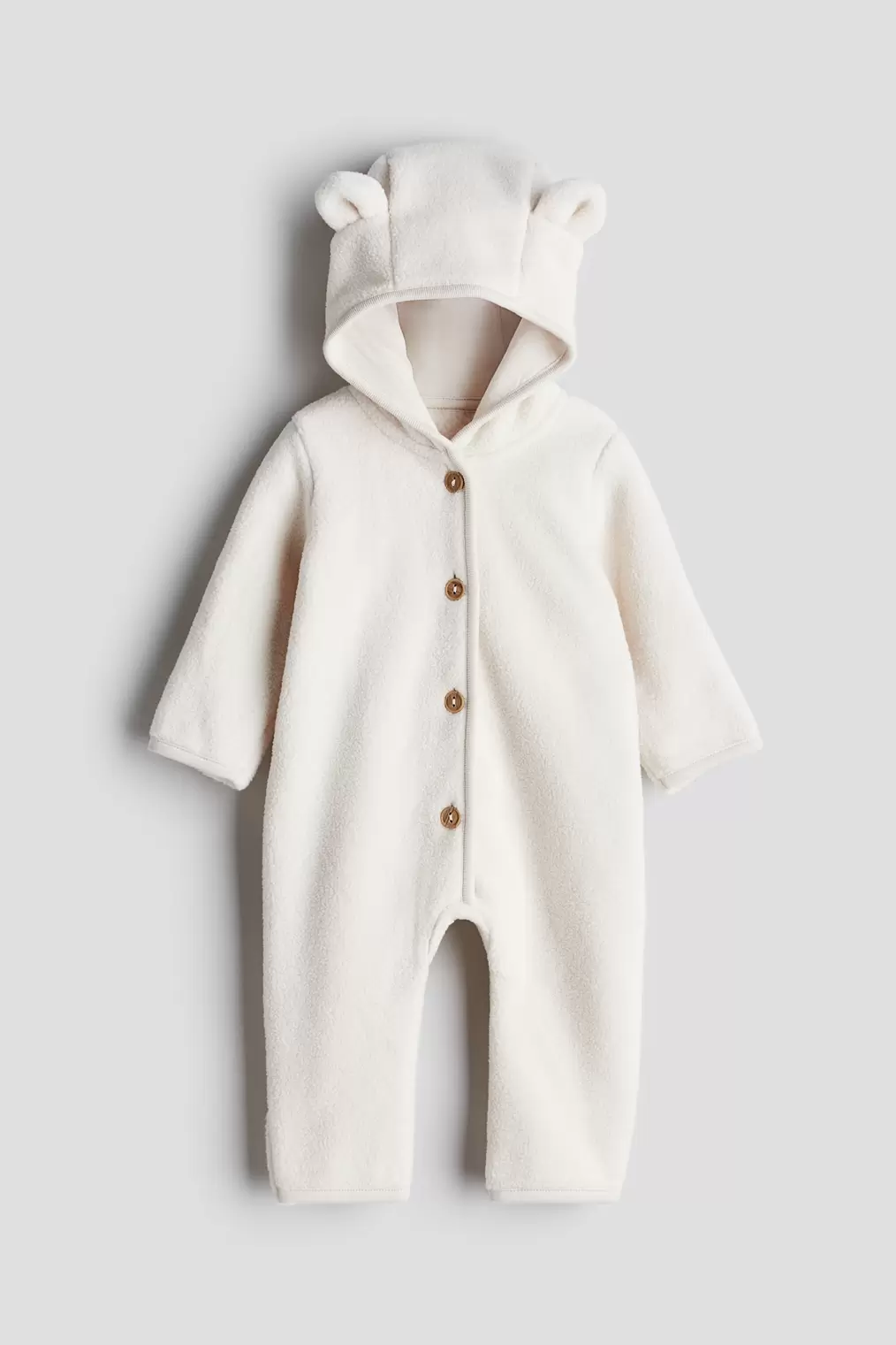 Hooded Fleece Jumpsuit offers at $29.99 in H&M