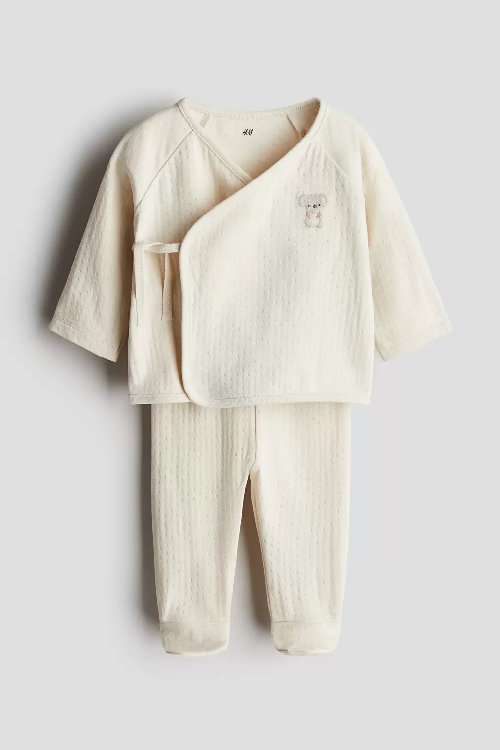 2-piece Cotton Jersey Set offers at $24.99 in H&M