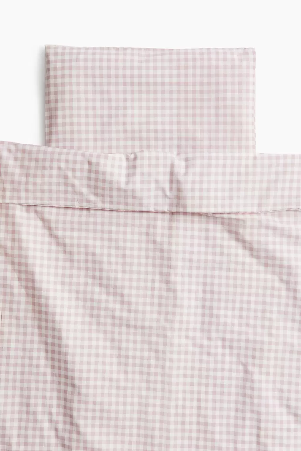 Checked Crib Duvet Cover Set offers at $29.99 in H&M