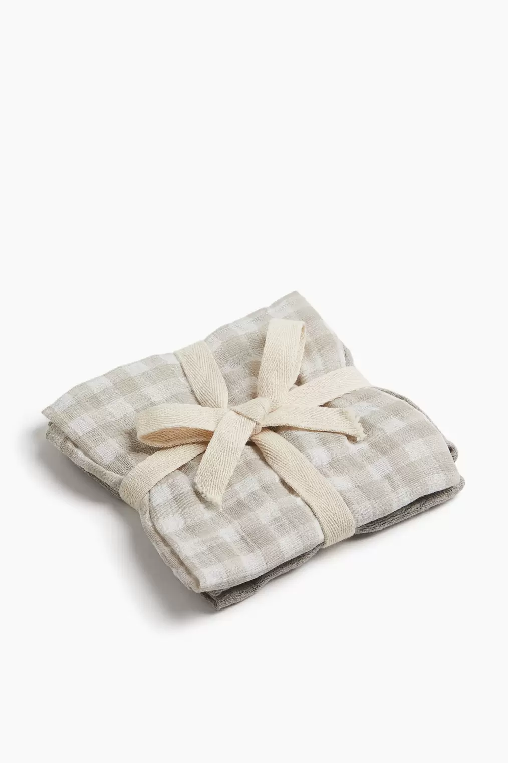 2-pack Cotton Muslin Cloths offers at $14.99 in H&M