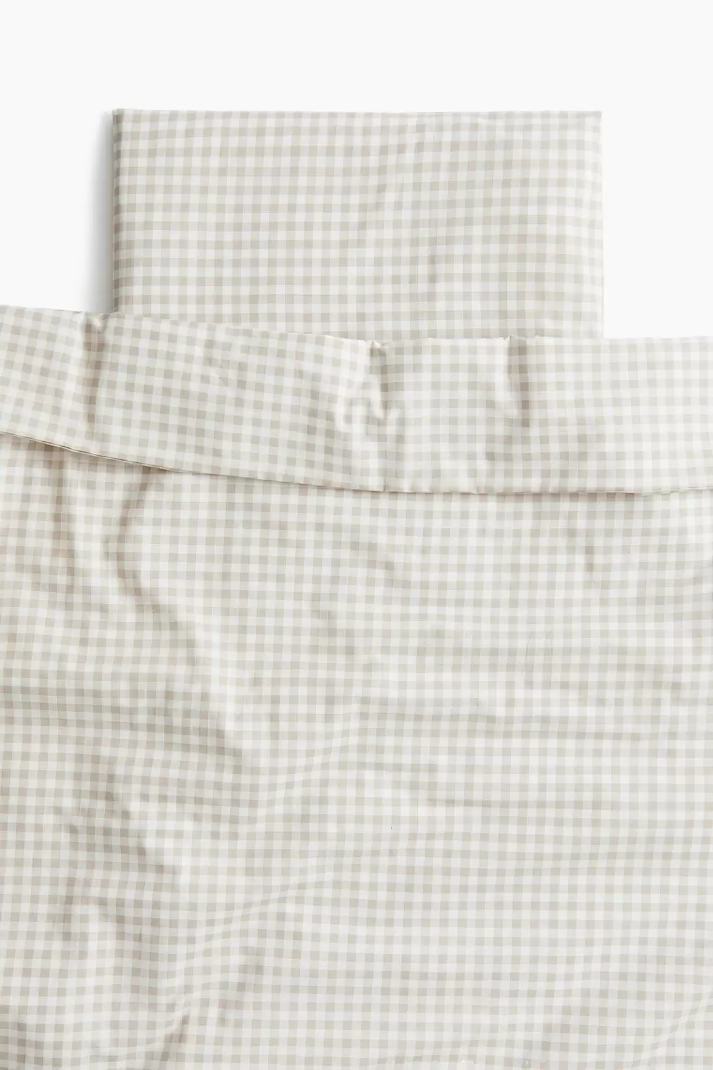 Checked Crib Duvet Cover Set offers at $29.99 in H&M