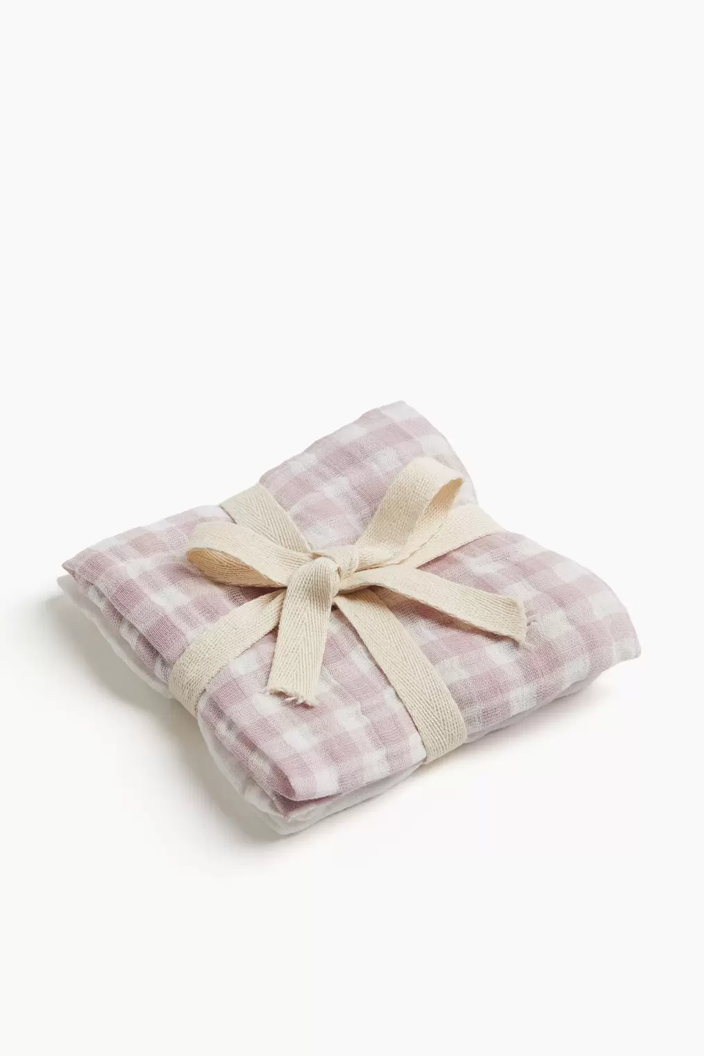 2-pack Cotton Muslin Cloths offers at $14.99 in H&M