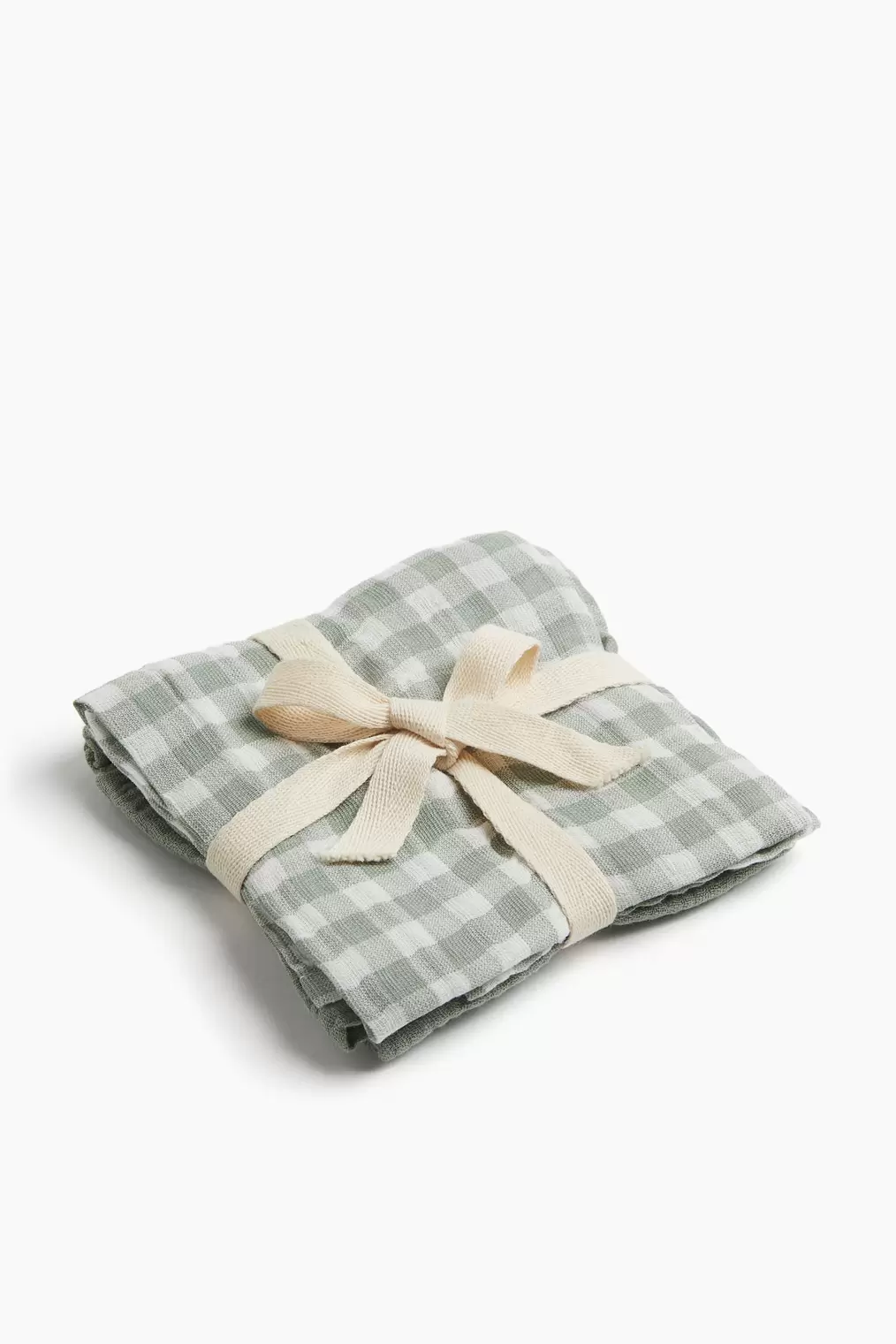 2-pack Cotton Muslin Cloths offers at $14.99 in H&M