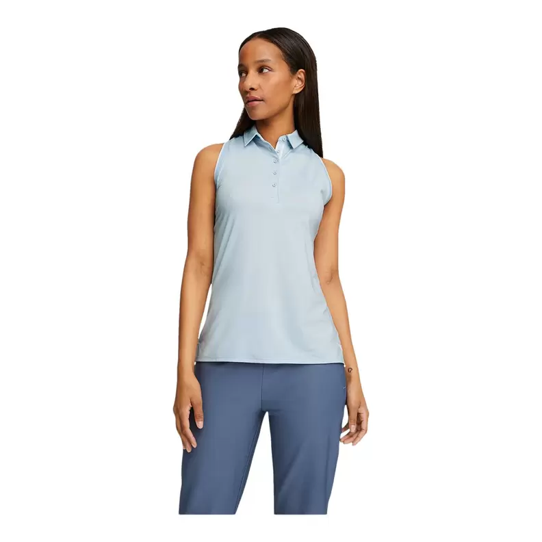 Women's Mattr Peak Polo Tank offers at $55.88 in Sport Chek