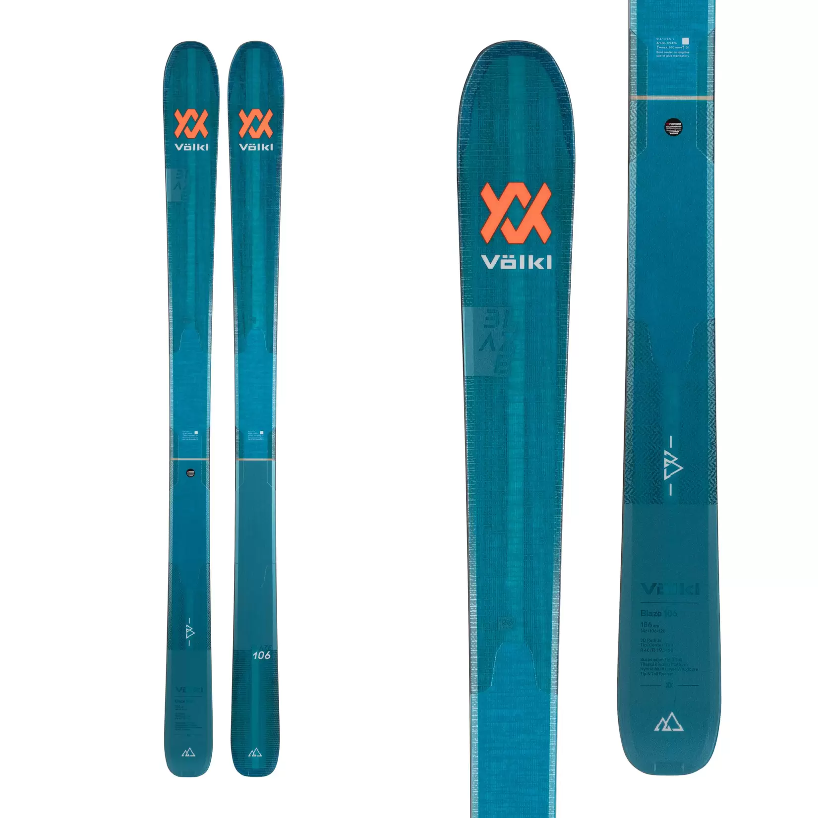 Volkl Blaze 106 Men's Skis 2023 offers at $399.88 in Sport Chek