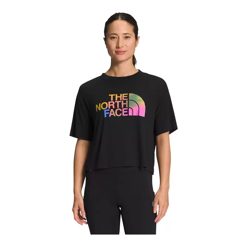 The North Face Women's Half Dome Crop T Shirt offers at $22.97 in Sport Chek