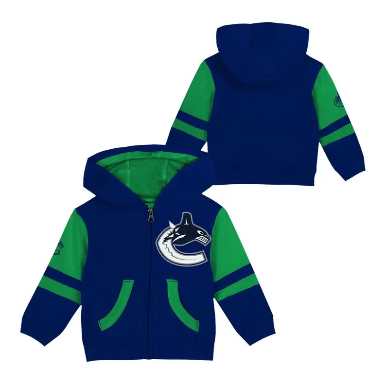 Toddler Vancouver Canucks Outerstuff Faceoff Full Zip Hoodie offers at $34.97 in Sport Chek