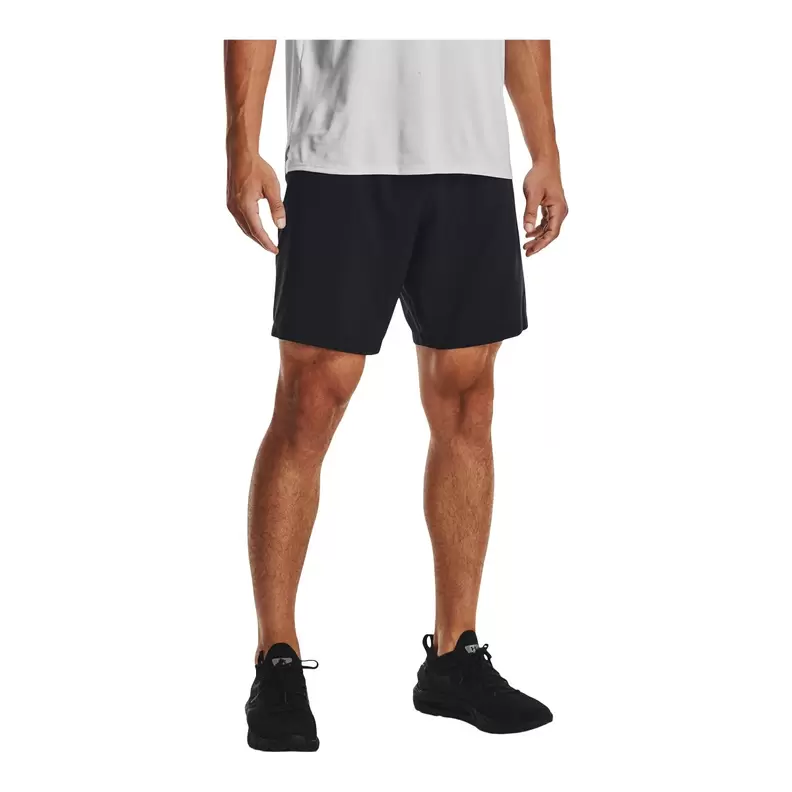 Under Armour Men's Woven Graphic 8" Shorts, Loose/Relaxed Fit, Gym, Drawstring, Lightweight offers at $20.97 in Sport Chek