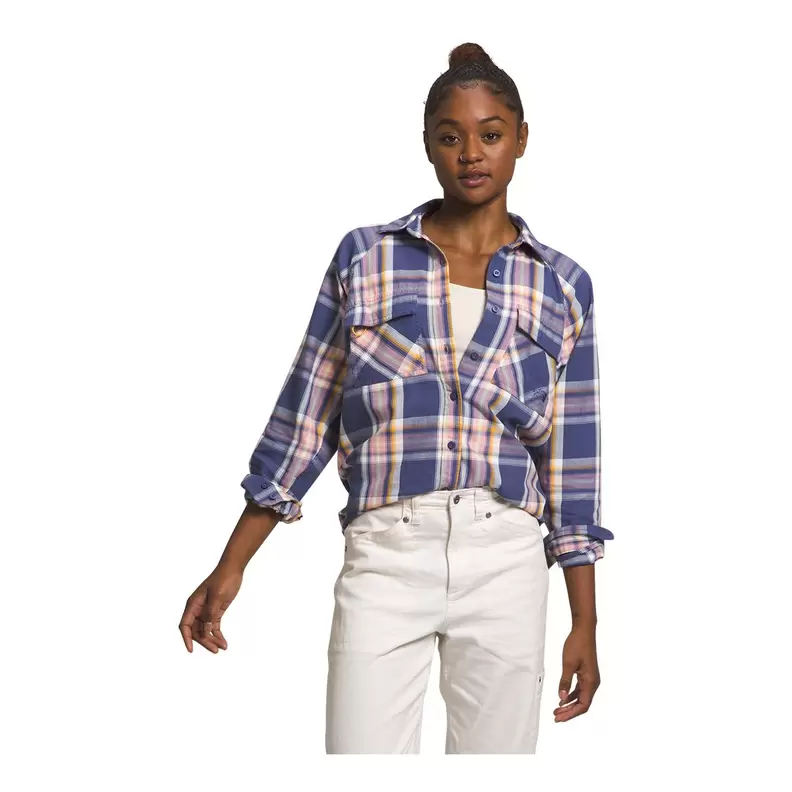 The North Face Women's Set Up Camp Flannel Top offers at $77.97 in Sport Chek