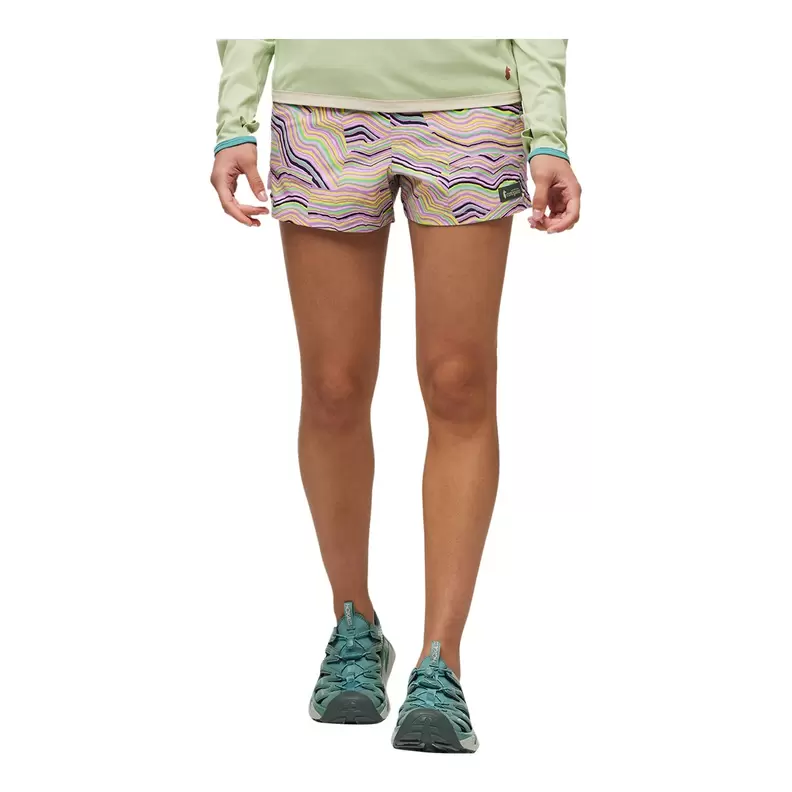 Cotopaxi Women's Brinco 3-inch Print UPF Shorts offers at $70.97 in Sport Chek