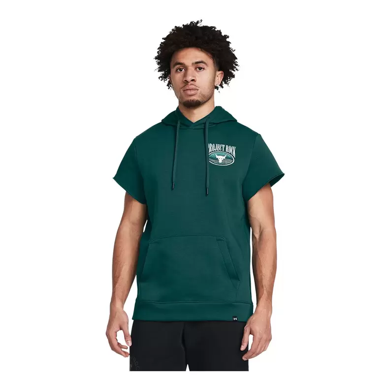 Under Armour Men's Project Rock Short Sleeve Hoodie offers at $56.97 in Sport Chek