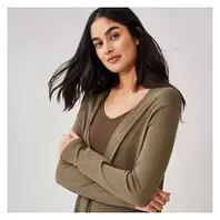 Long Cardigan offers at $20.94 in Joe Fresh