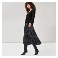 Satin Midi Skirt offers at $19.94 in Joe Fresh