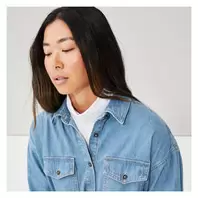 Denim Button-Down offers at $29.94 in Joe Fresh