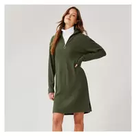 Quarter-Zip Waffle Knit Dress offers at $29.94 in Joe Fresh