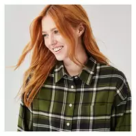 Boxy Button-Down Shirt offers at $28.94 in Joe Fresh