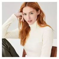 Rib Knit Turtleneck offers at $19.94 in Joe Fresh