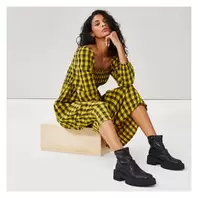 Plaid Maxi Dress offers at $39.94 in Joe Fresh