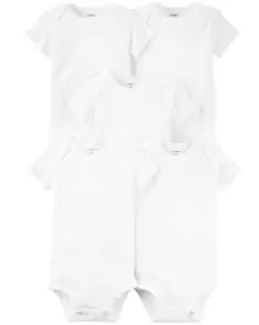 Baby 5-Pack Short-Sleeve Bodysuits offers at $17 in Carter's OshKosh