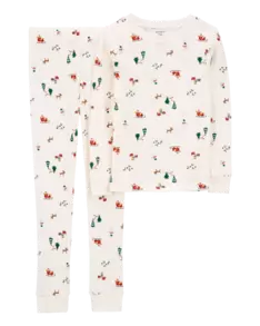 Kid 2-Piece Christmas Print Thermal... offers at $13 in Carter's OshKosh