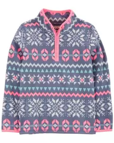 Kid Fair Isle Microfleece Jacket offers at $12 in Carter's OshKosh