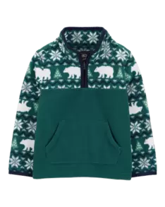 Toddler Fair Isle Quarter-Zip Micro... offers at $11 in Carter's OshKosh