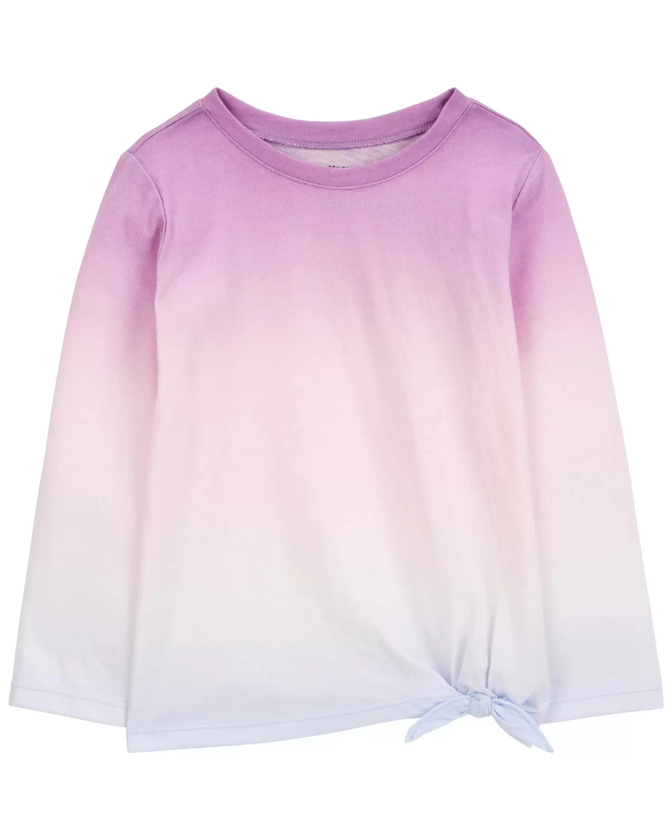 Toddler Ombre Tie-Front Long-Sleeve... offers at $10.8 in Carter's OshKosh