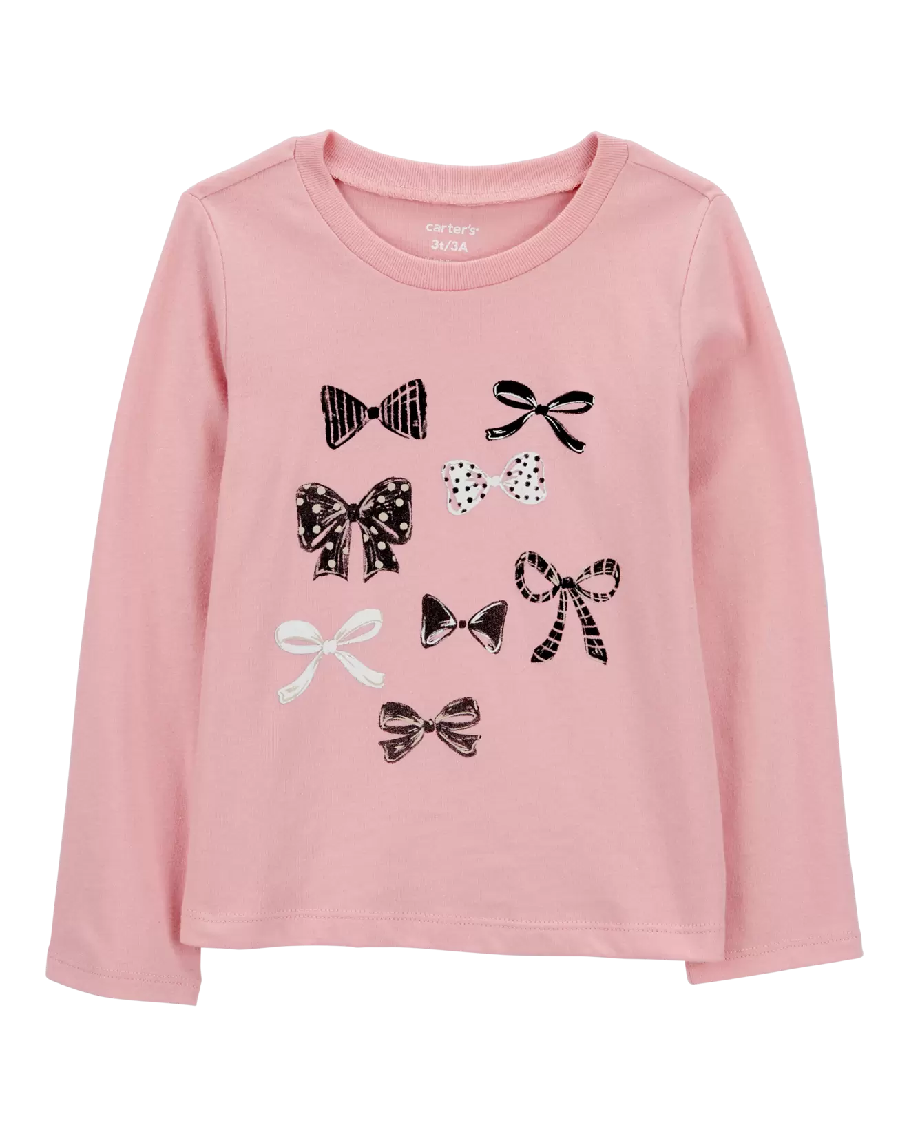 Toddler Bow Long-Sleeve Graphic Tee offers at $8 in Carter's OshKosh