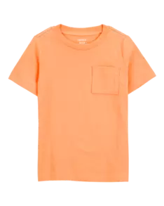 Toddler Solid Short-Sleeve Tee - Or... offers at $8 in Carter's OshKosh