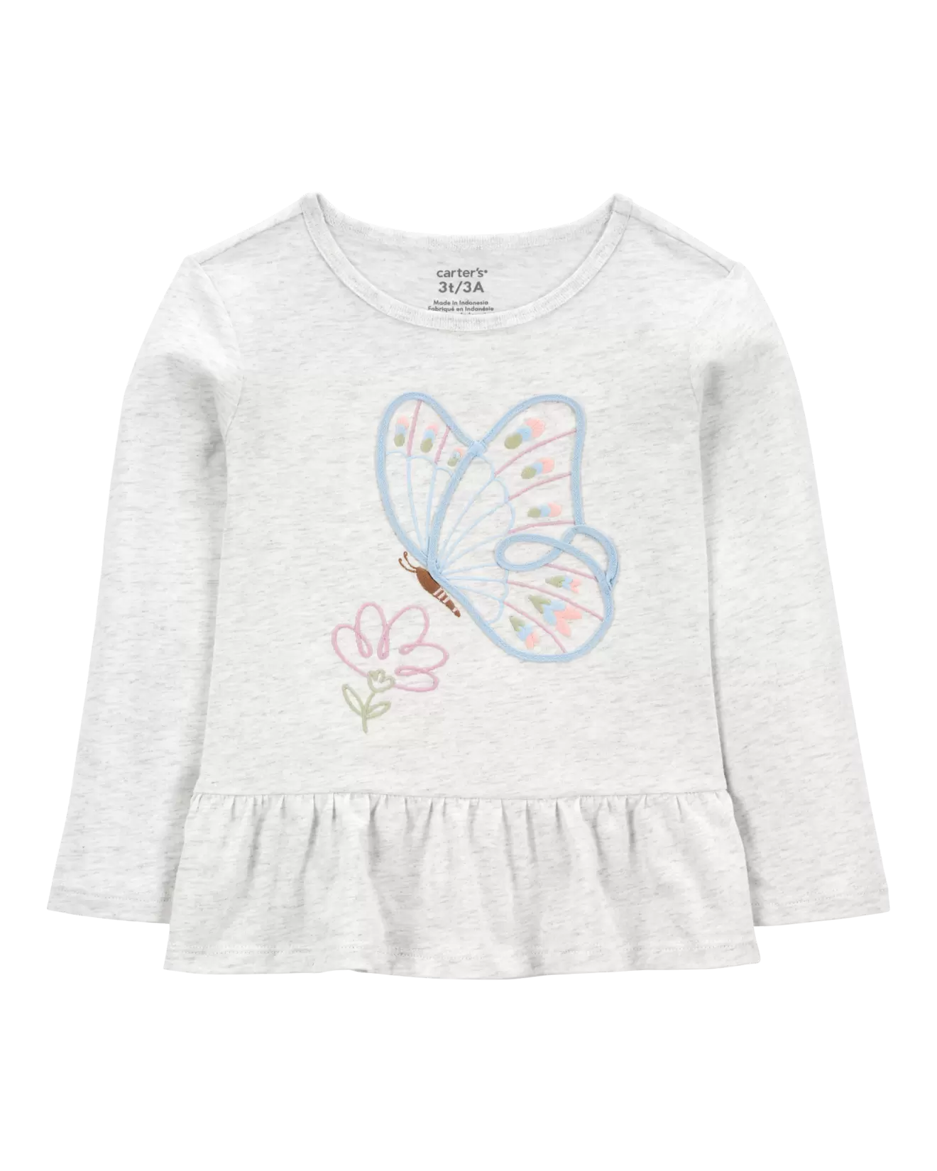 Baby Butterfly Long-Sleeve Peplum T... offers at $8 in Carter's OshKosh