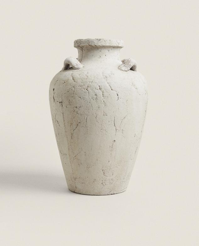 CERAMIC VASE WITH HANDLES offers at $109 in ZARA HOME